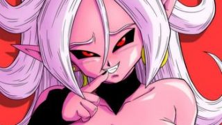 kyonyuu android sekai seiha o netsubou android 21 shutsugen busty android wants to dominate the world cover