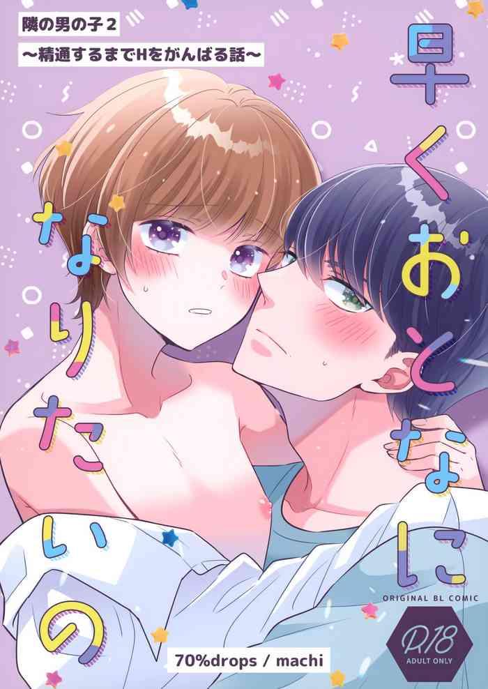 hayaku otona ni naritai no cover